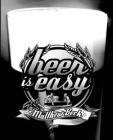 Beer Is Easy: A Home Brewing Guide That Gets You Brewing By Beatritze Crespo (Illustrator), Matthew Beck Cover Image