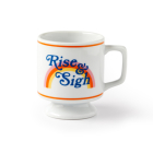 Rise & Sigh Pedestal Mug By Brass Monkey, Galison Cover Image