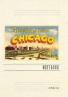 Vintage Lined Notebook Greetings from Chicago, Illinois Cover Image