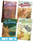 Kangaroo's Big World (Set of 4) By Michelle L. Brown, Rayanne Vieira (Illustrator) Cover Image