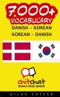 7000+ Danish - Korean Korean - Danish Vocabulary Cover Image