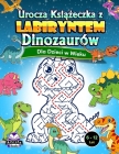Urocza książeczka z labiryntem dinozaurów dla dzieci w wieku 6-12 lat: Niesamowite lamiglówki dla mądrych dzieci, zabawne lamiglówki i By Edward Afrifa Manu Cover Image