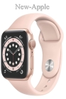 New-Apple: Watch Series 6 (GPS, 40mm) - Gold Aluminum Case with Pink Sand Sport Band Cover Image