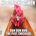 No Clucks Given 2024 12 X 12 Wall Calendar By Willow Creek Press Cover Image