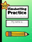 Handwriting Practice: Extra-Large 200 Pages - Grades K-2 - Handwriting Workbook for Kids With Dotted Middle Line - Jungle Green By Smart Kids Printing Press Cover Image