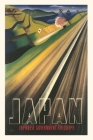 Vintage Journal Japanese Railways Travel Poster Cover Image