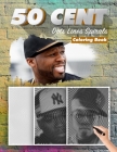 50 CENT Dots Lines Spirals Coloring Book: New Kind Of Stress Relief Coloring Book For Kids And Adults By Spiral Walt Cover Image