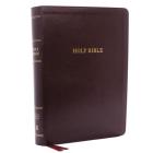 KJV, Deluxe Reference Bible, Super Giant Print, Imitation Leather, Burgundy, Red Letter Edition By Thomas Nelson Cover Image