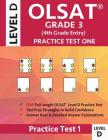 OLSAT Grade 3 (4th Grade Entry) Level D: Practice Test One Gifted and Talented Prep Grade 3 for Otis Lennon School Ability Test Cover Image