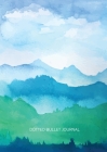 Watercolor Blue & Green Hills - Dotted Bullet Journal: Medium A5 - 5.83X8.27 Cover Image