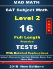 2018 SAT Math Level II 16 Tests Cover Image