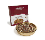 RemembranceWare: Communion Tray & Disk - Brass Finish: Stainless Steel / Holds Up to 40 Plastic or Glass Cups / Stack Up to Five Trays Together Cover Image
