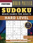 Hard Sudoku: Jumbo 300 SUDOKU hard to extreme puzzle books with answers brain games for adults Activity book (hard sudoku puzzle bo Cover Image