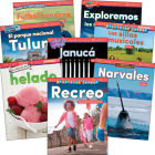 Addition & Subtraction Grades K-1 Spanish: 8-Book Set Cover Image