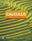 Calculus: Early Transcendentals, Books a la Carte, and Mylab Math with Pearson Etext -- 24-Month Access Card Package [With Access Code] Cover Image