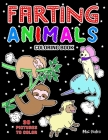 Farting Animals Coloring Book: Silly Fun For Fart Lovers of All Ages Cover Image
