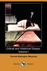 Critical and Historical Essays, Volume I (Dodo Press) Cover Image