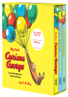 My First Curious George 3-Book Box Set: My First Curious George, Curious George: My First Bike, Curious George: My First Kite By H. A. Rey Cover Image
