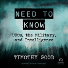 Need to Know: Ufos, the Military, and Intelligence Cover Image