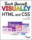 Teach Yourself Visually HTML and CSS: The Fast and Easy Way to Learn By Guy Hart-Davis Cover Image