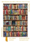 Bodleian Libraries: Hobbies & Pastimes Bookshelves (Foiled Quarto Journal) (Flame Tree Quarto Notebook) By Flame Tree Studio (Created by) Cover Image