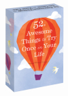 52 Awesome Things to Try Once in Your Life By Chronicle Books Cover Image
