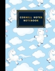 Cornell Notes Notebook: Student Notebook For Note Taking, Lecture and Meetings, Cute Unicorns Cover, 8.5