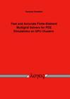 Fast and Accurate Finite-Element Multigrid Solvers for Pde Simulations on Gpu Clusters By Dominik Goddeke Cover Image