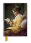 Jean-Honoré Fragonard: Young Girl Reading (Foiled Journal) (Flame Tree Notebooks) Cover Image