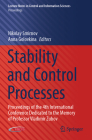 Stability and Control Processes: Proceedings of the 4th International Conference Dedicated to the Memory of Professor Vladimir Zubov (Lecture Notes in Control and Information Sciences - Proceedi) By Nikolay Smirnov (Editor), Anna Golovkina (Editor) Cover Image
