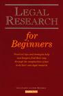 Legal Research for Beginners Cover Image