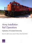 Army Installation Rail Operations: Implications of Increased Outsourcing Cover Image
