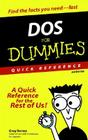 DOS for Dummies Quick Reference Cover Image