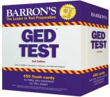 GED Test Flash Cards: 450 Flash Cards to Help You Achieve a Higher Score (Barron's Test Prep) Cover Image