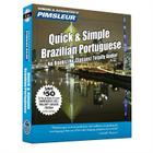 Pimsleur Portuguese (Brazilian) Quick & Simple Course - Level 1 Lessons 1-8 CD: Learn to Speak and Understand Brazilian Portuguese with Pimsleur Language Programs Cover Image