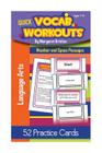 Quick Vocab Workouts Practice Cards: Weather and Space Passages By Margaret Brinton Cover Image