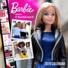 Barbie @barbiestyle 2019 Wall Calendar By Mattel Cover Image