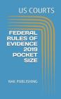 Federal Rules of Evidence 2019 Pocket Size: Nak Publishing Cover Image