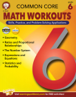 Common Core Math Workouts, Grade 6 By Karise Mace, Keegen Gennuso Cover Image