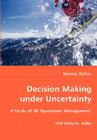 Decision Making under Uncertainty Cover Image