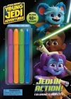 Star Wars Young Jedi Adventures: Jedi in Action! (Color & Activity with Twistable Crayons) By Grace Baranowski Cover Image