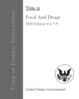 Code of Federal Regulations Title 21 Food And Drugs 2020 Edition Volume 7/9 By Odessa Publishing (Editor), United States Government Cover Image