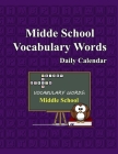 Whimsy Word Search, Middle School Vocabulary Words - Daily Calendar By Claire Mestepey Cover Image