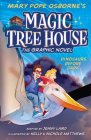 Dinosaurs Before Dark Graphic Novel (Magic Tree House (R) #1) By Mary Pope Osborne, Jenny Laird (Adapted by), Kelly Matthews (Illustrator), Nichole Matthews (Illustrator) Cover Image