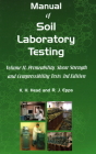 Manual of Soil Laboratory Testing Cover Image