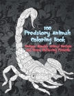 100 Predatory Animals - Coloring Book - Unique Mandala Animal Designs and Stress Relieving Patterns By Alexia Fletcher Cover Image