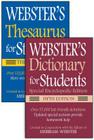Webster's for Students Dictionary/Thesaurus Shrink-Wrapped Set By Inc. Merriam-Webster (Manufactured by) Cover Image