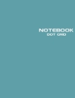 Dot Grid Notebook: Stylish Voyage Blue Notebook Journal, 120 Dotted Pages 8.5 x 11 inches Large Journal Paper - Softcover ( Younity Style Cover Image
