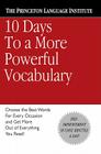 10 Days to a More Powerful Vocabulary By The Princeton Language Institute, Tom Nash, PhD Cover Image
