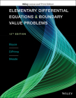 Elementary Differential Equations and Boundary Value Problems Cover Image